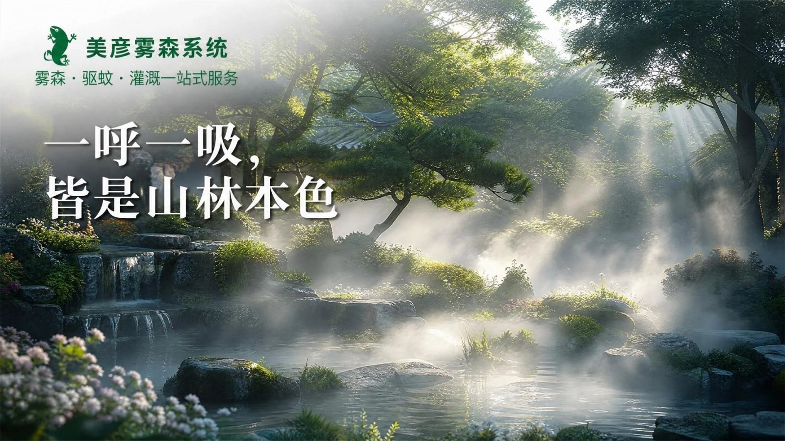 白山户外喷雾降温系统