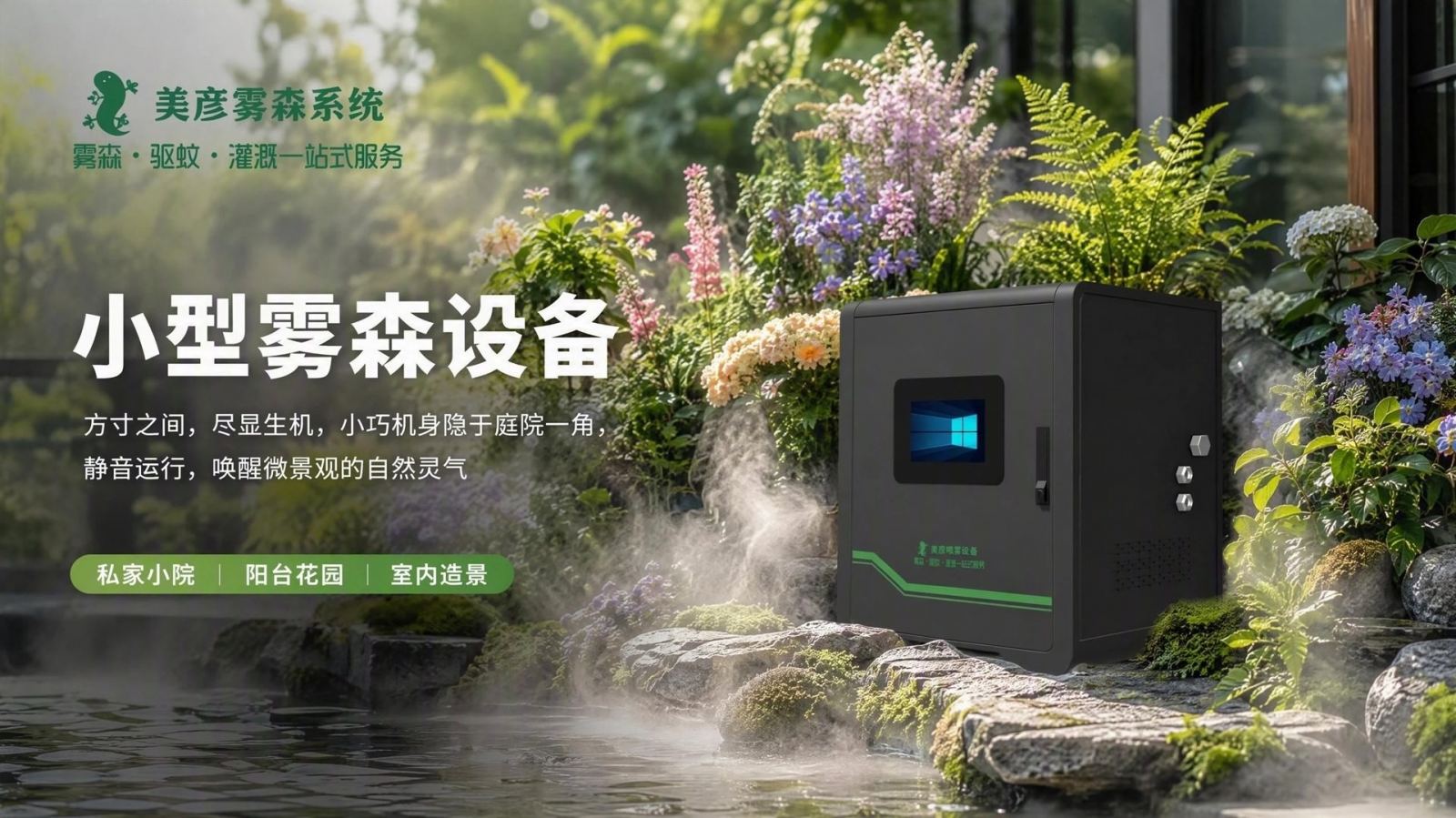 白山花园庭院驱蚊系统