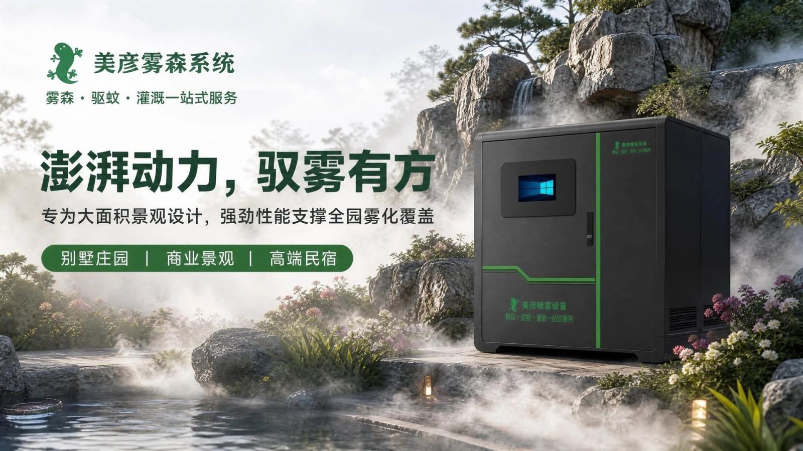 白山雾森喷头
